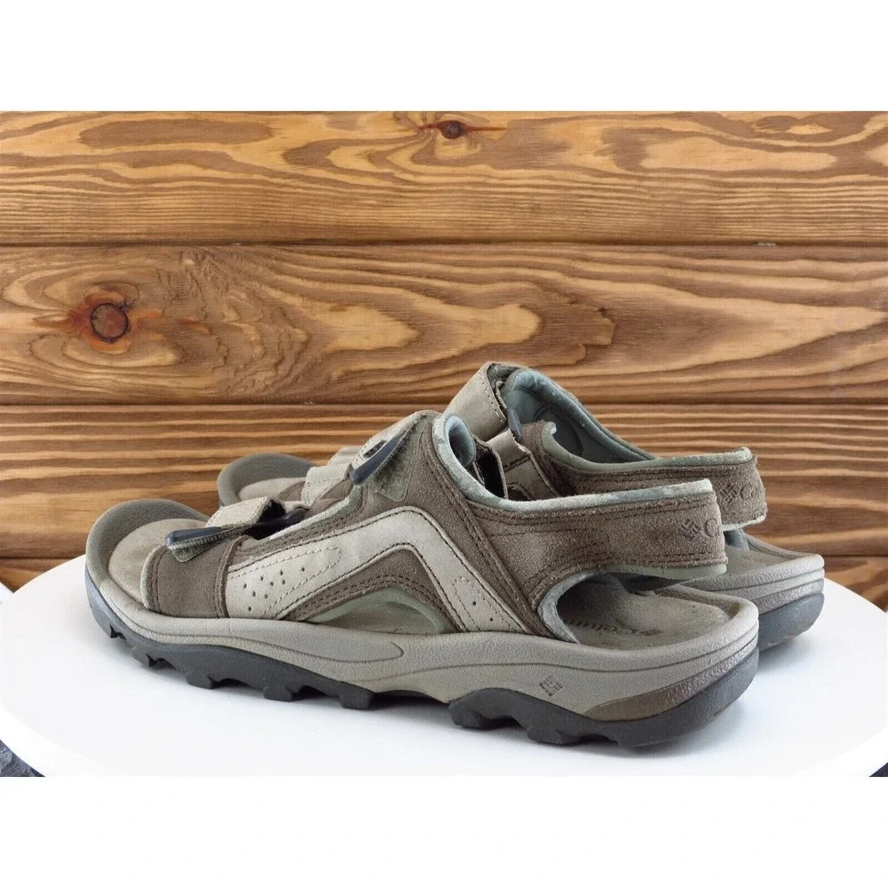 Columbia Size 10 M Women Sandal Sport Sandals Brown Leather Crescent‎ Trail